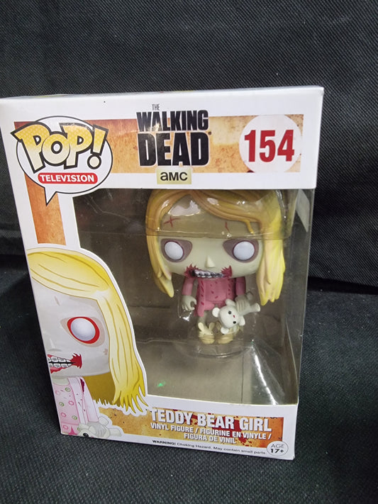 FUNKO POP THE WALKING DEAD TEDDY BEAR GIRL #154