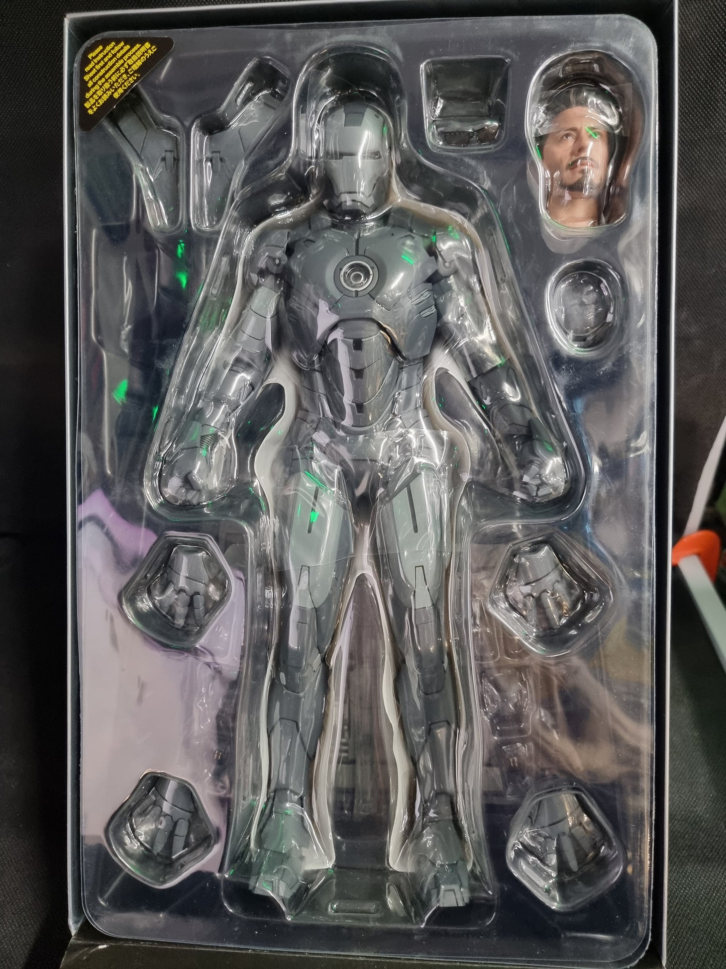 HOT TOYS IRON MAN 2 MARK IV SECRET PROJECT SIDESHOW EXCLUSIVE