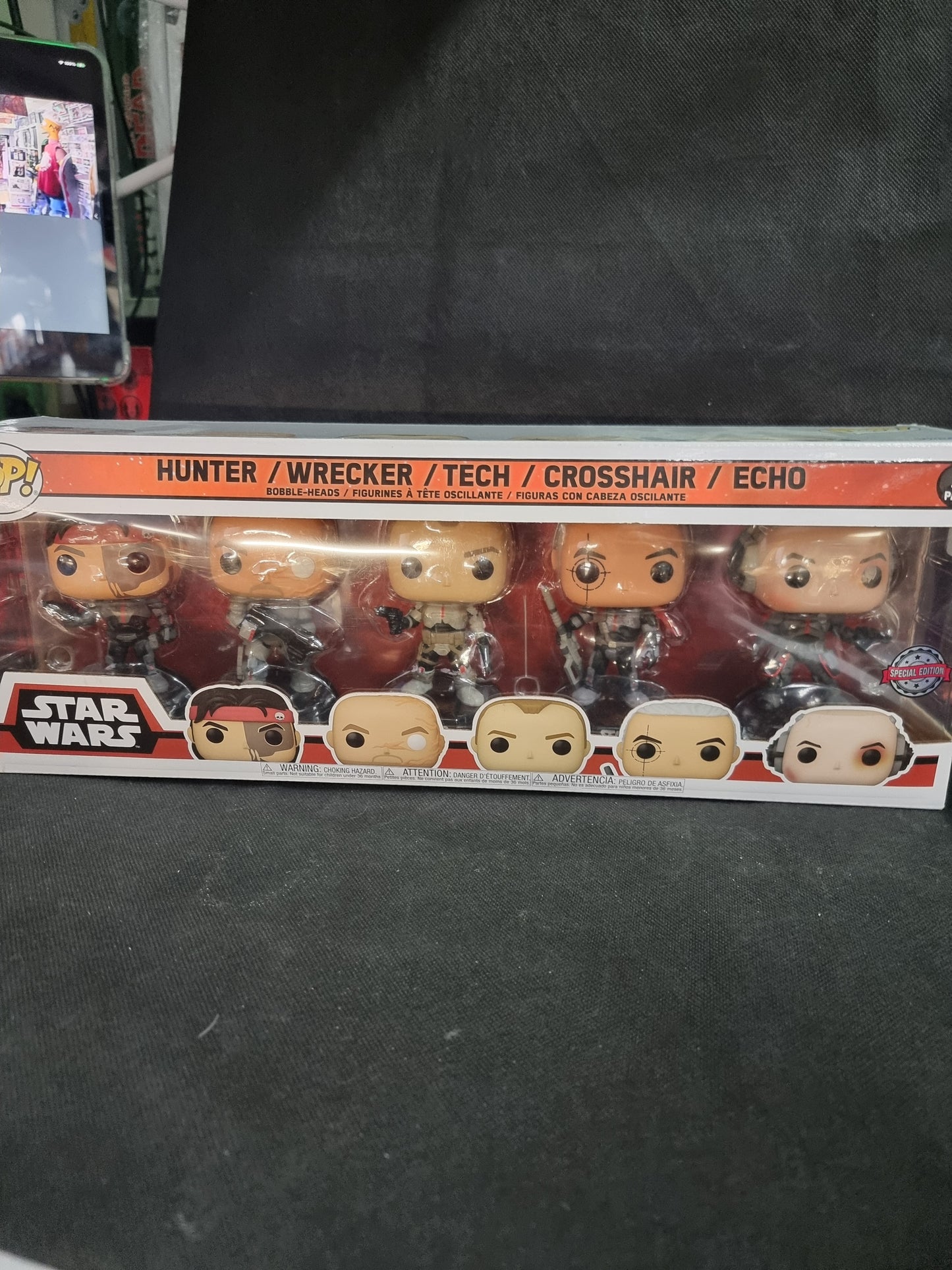FUNKO POP STAR WARS BAD BATCH 5 PACK