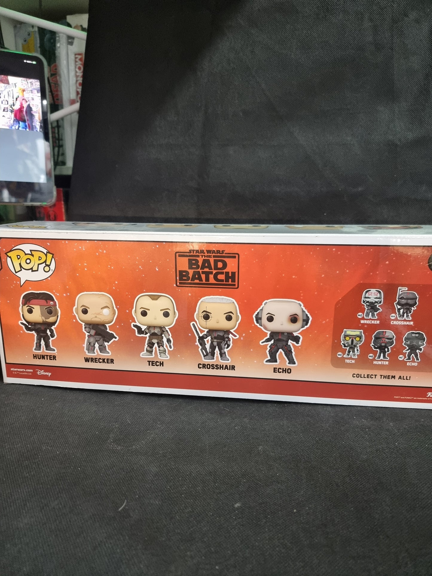 FUNKO POP STAR WARS BAD BATCH 5 PACK
