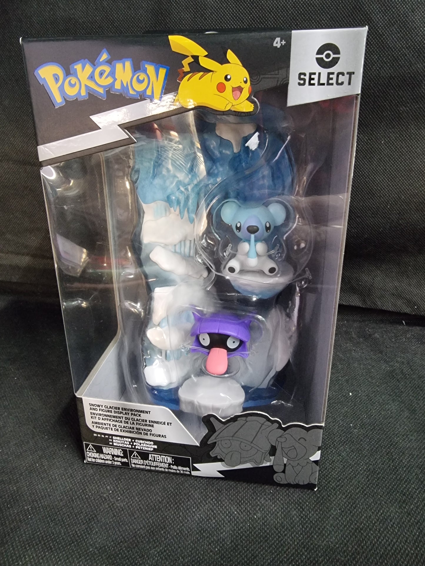 POKEMON SNOWY EVIROMENT AND FIGURE DISPLAY PACK