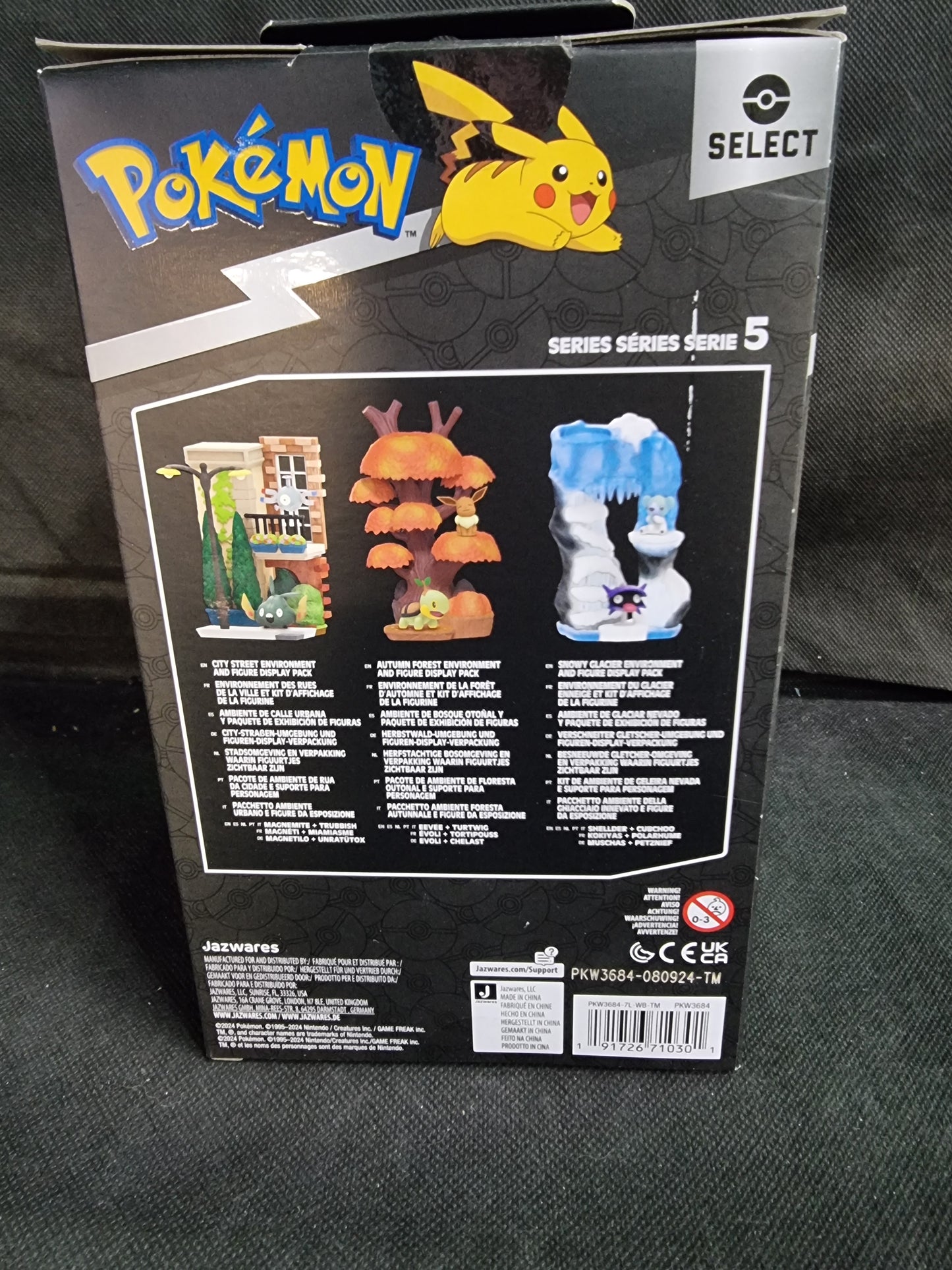 POKEMON SNOWY EVIROMENT AND FIGURE DISPLAY PACK