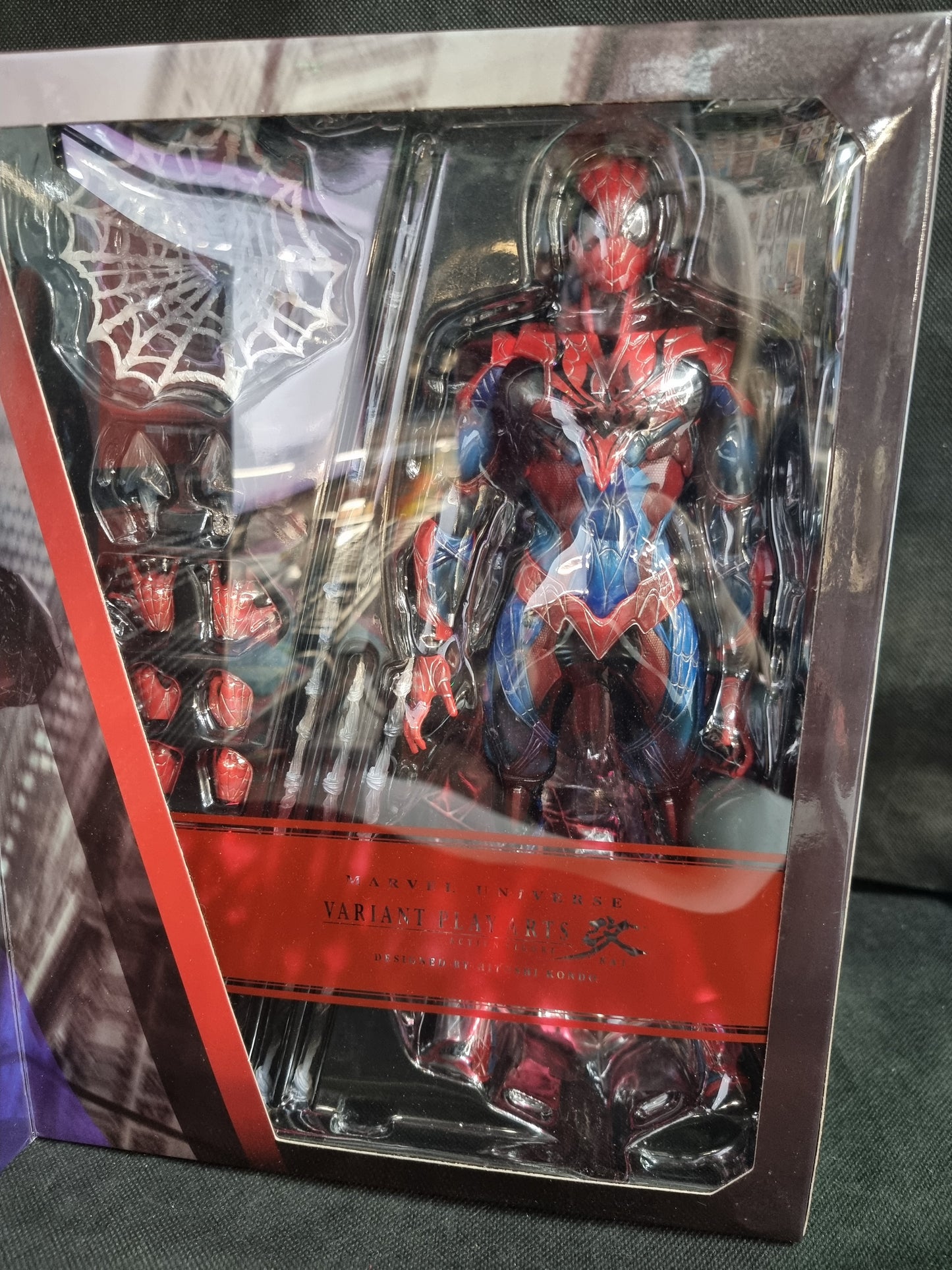 MARVEL UNIVERSE SPIDER-MAN VARIANT PLAY ARTS  FIGURE