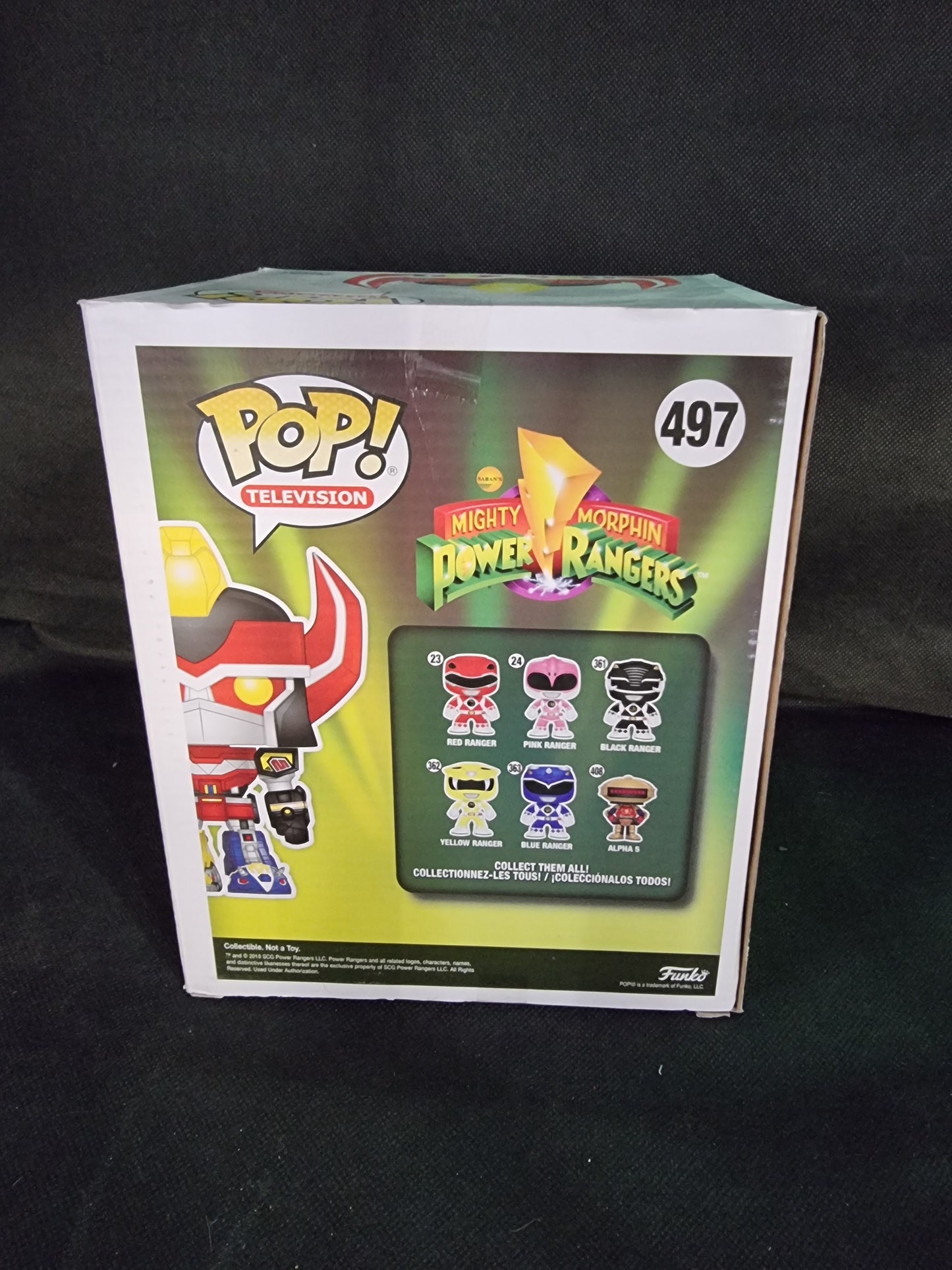FUNKO POP MIGHTY MORPHIN POWER RANGER MEGAZORD #497