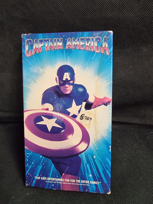 CAPTAIN AMERICA 1992 VHS