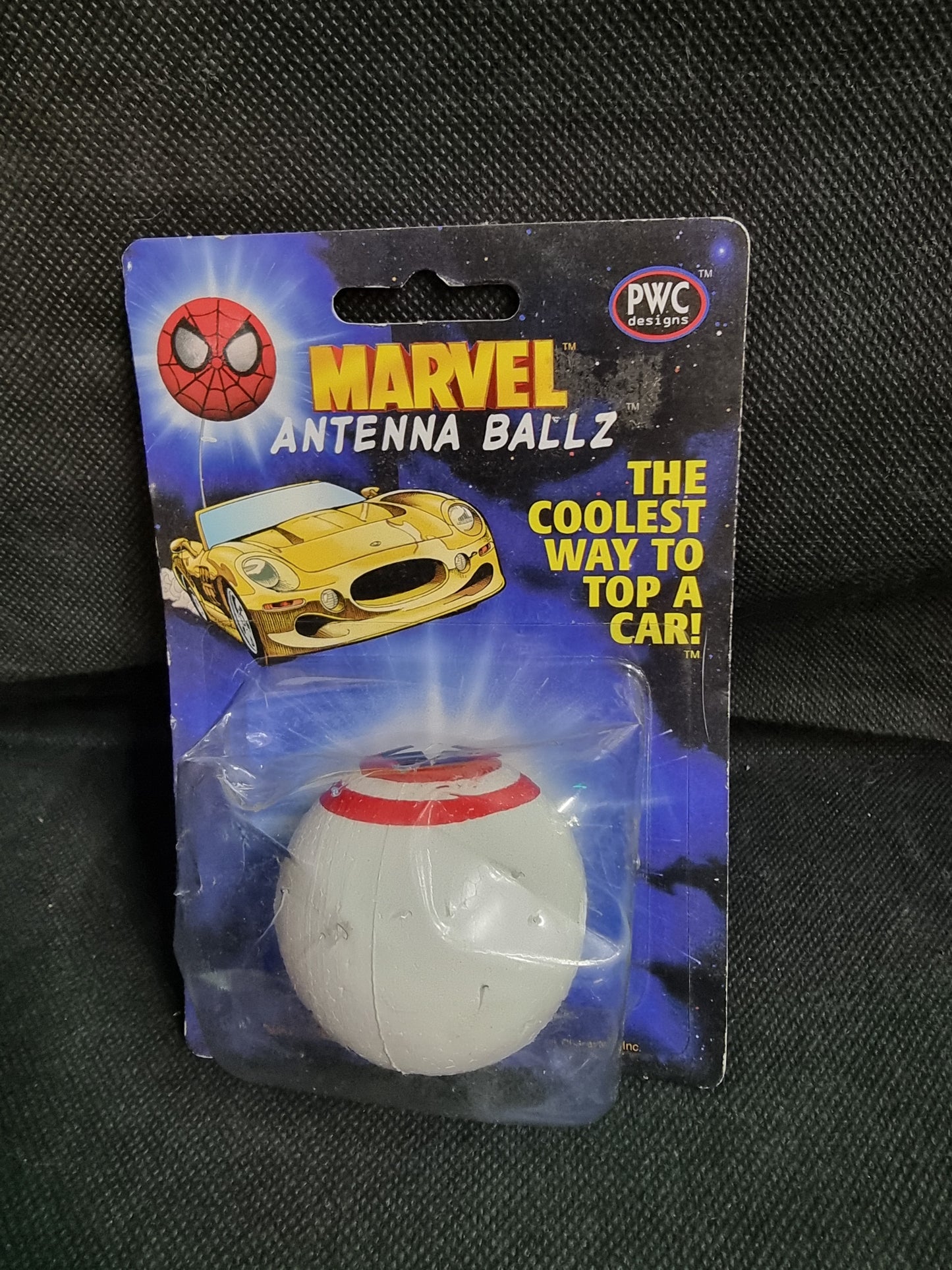 MARVEL CAPTAIN AMERICA ANTENNA BALLZ