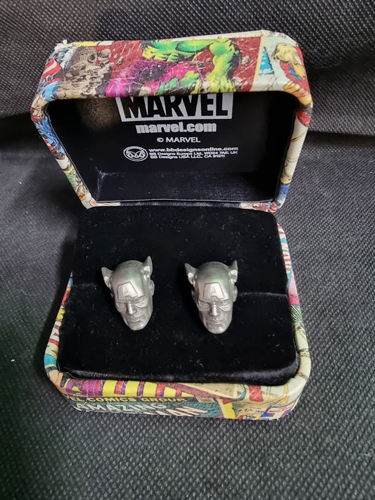 MARVEL CAPTAIN AMERICA CUFFLINKS