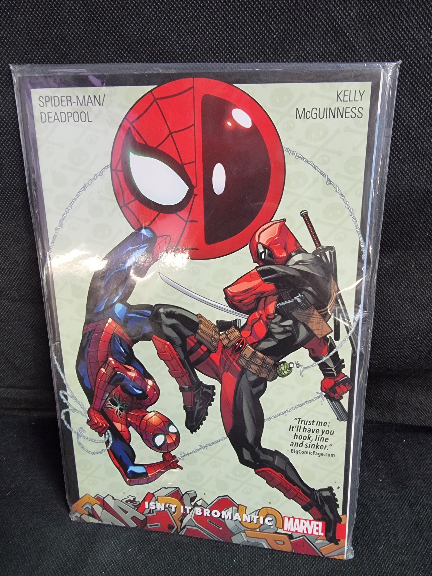 MARVEL SPIDER-MAN DEADPOOL ISN'T IT BROMANTIC
