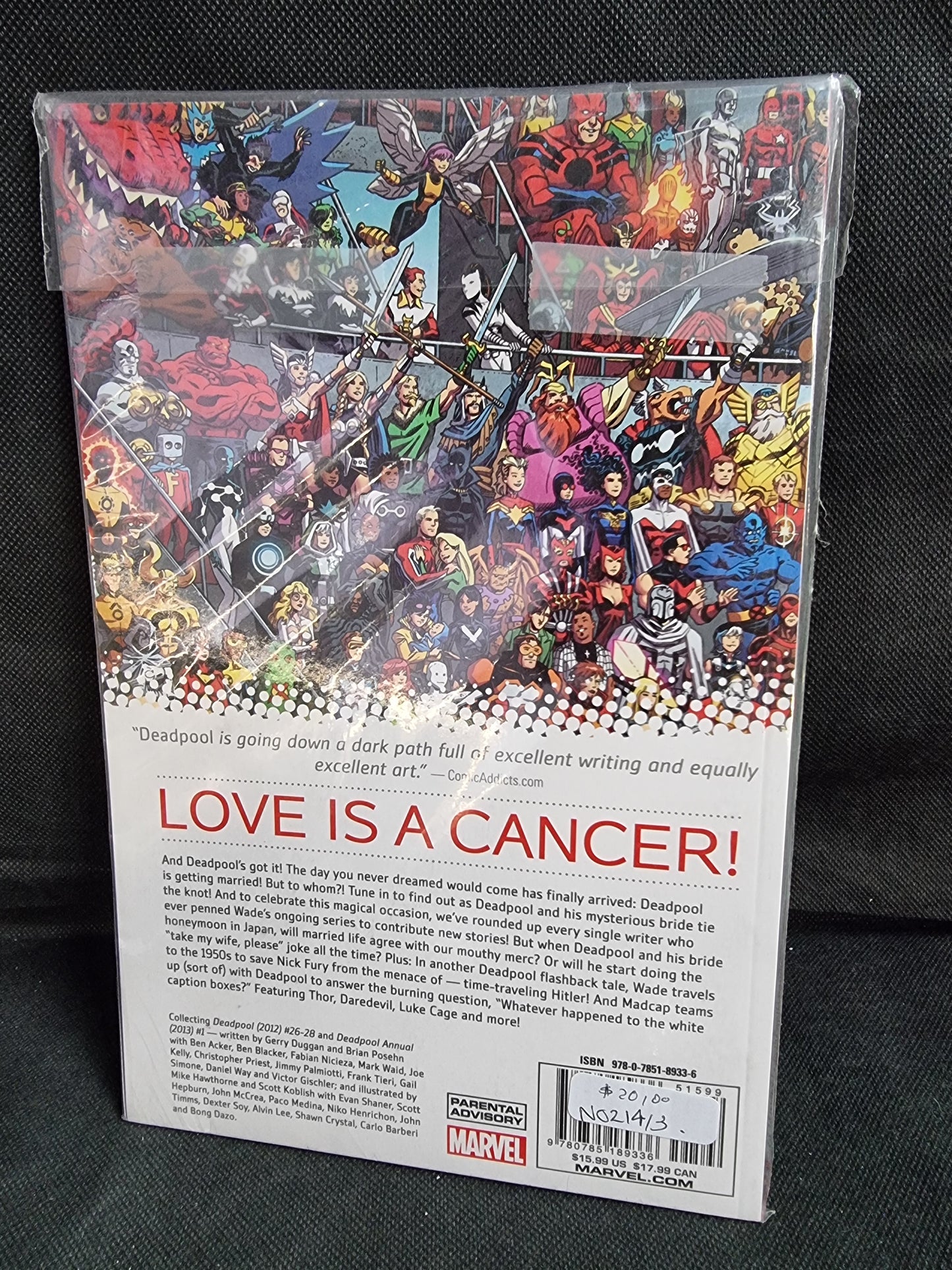 MARVEL THE WEDDING OF DEADPOOL