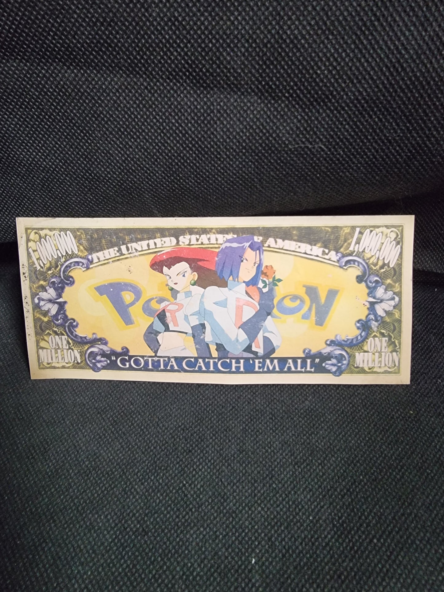 POKEMON  $1,000,000 Novelty Note