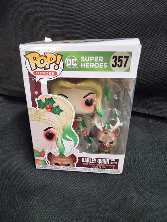FUNKO POP HARLEY QUINN WITH HELPER #357 Captain Comics and Collectables Pty Ltd