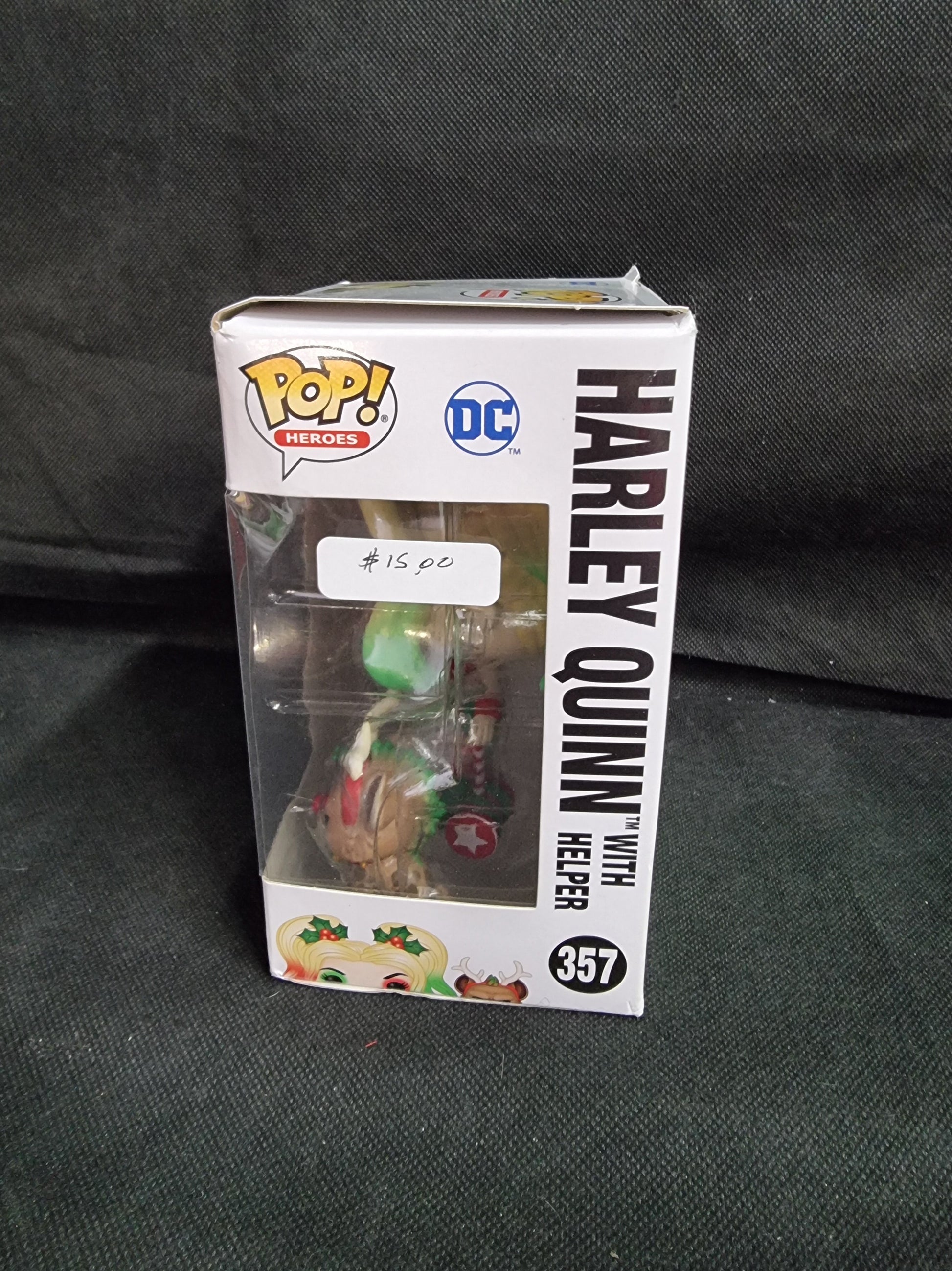 FUNKO POP HARLEY QUINN WITH HELPER #357 Captain Comics and Collectables Pty Ltd