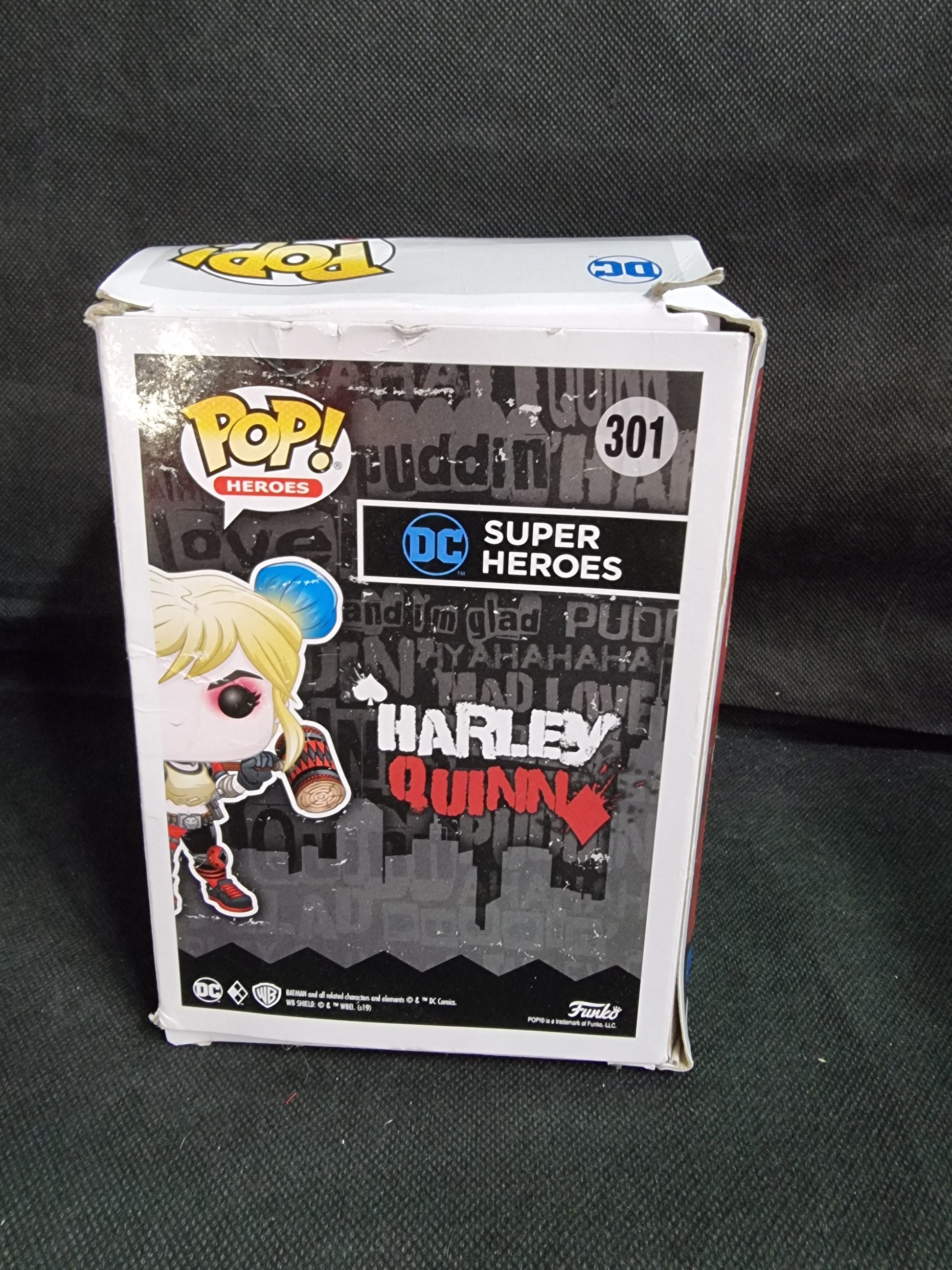 FUNKO POP HARLEY QUINN #301 SPECIAL EDITION (DAMAGED BOX) Captain Comics and Collectables Pty Ltd