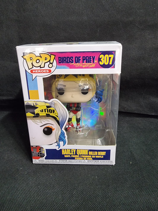 FUNKO POP BIRDS OF PREY HARLEY QUINN ROLLER DERBY #307