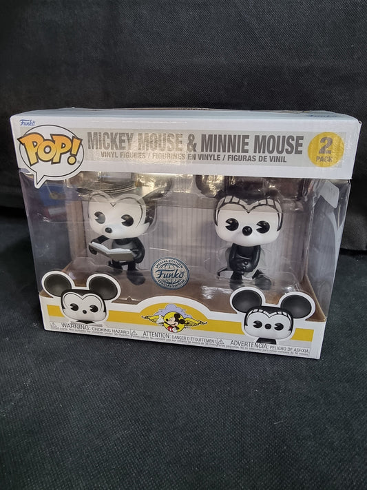 FUNKO POP MICKEY MOUSE & MINNIE MOUSE 2 PACK SPECIAL EDITION Captain Comics and Collectables Pty Ltd