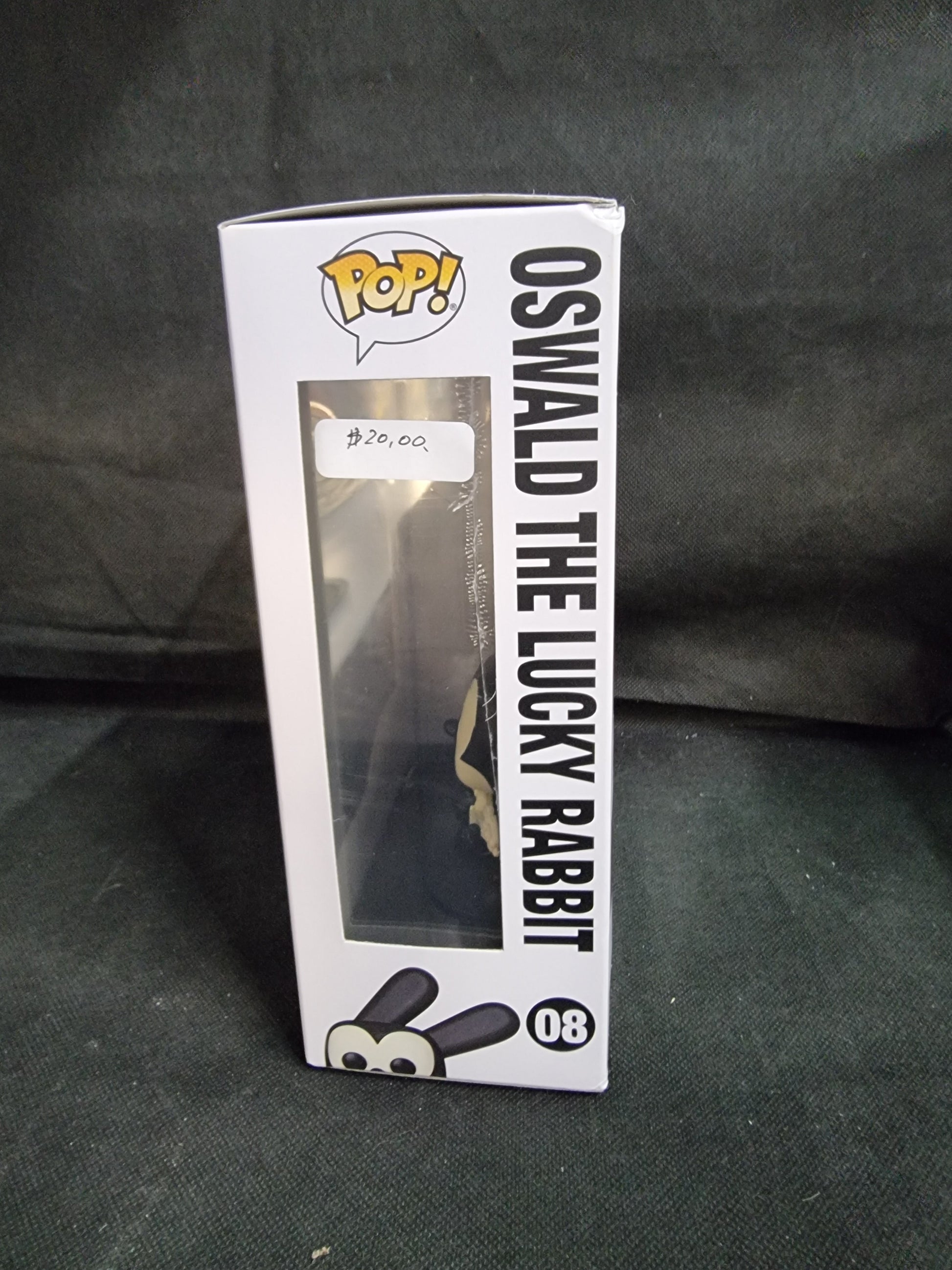 FUNKO POP OSWALD THE LUCKY RABBIT #08 DISNEY 100 Captain Comics and Collectables Pty Ltd