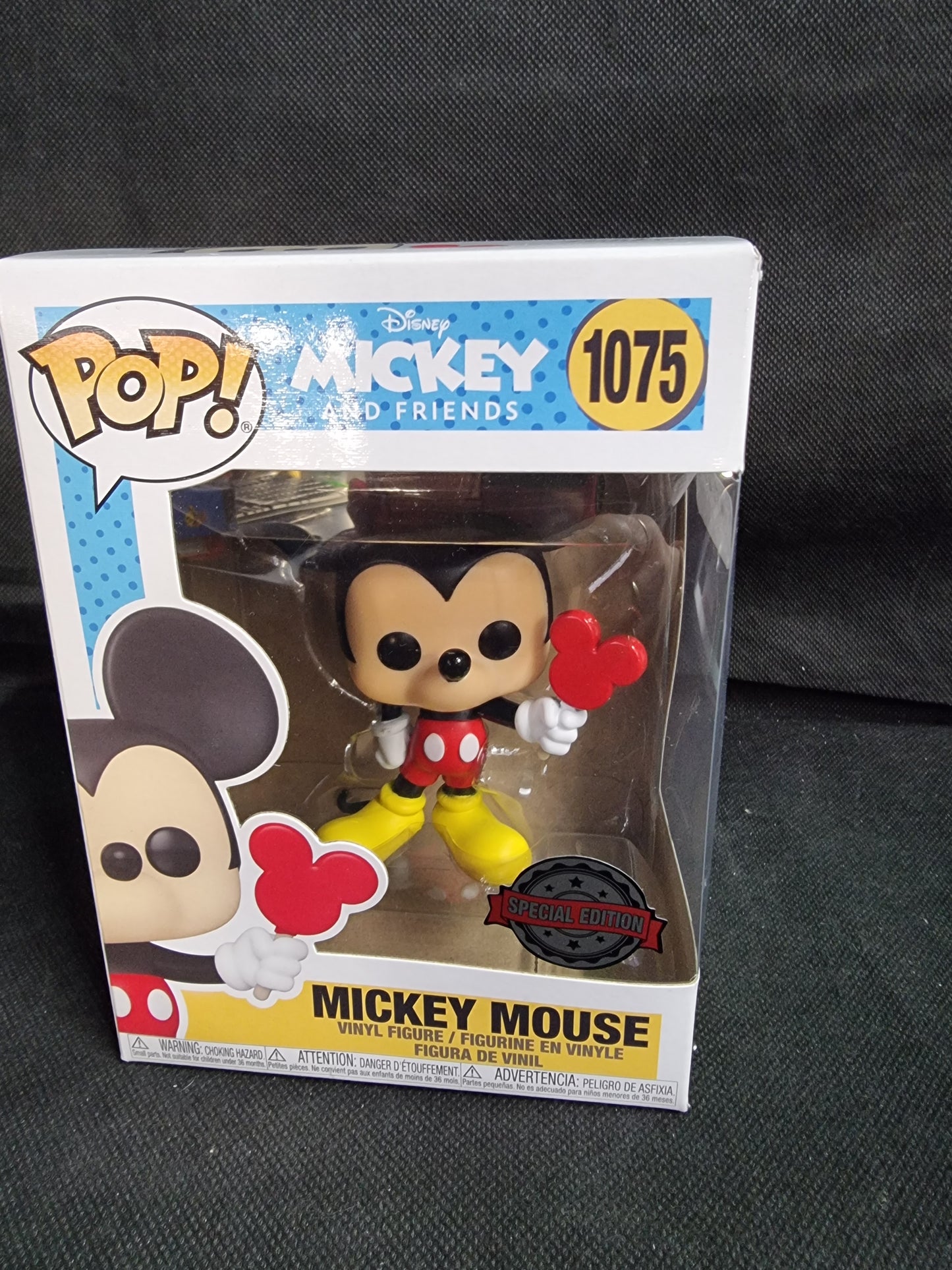 FUNKO POP DISNEY MICKEY MOUSE SPECIAL EDITION #1075