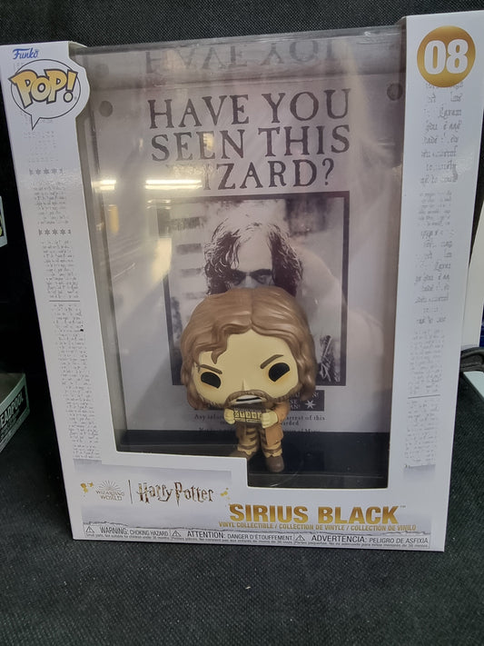 FUNKO POP HARRY POTTER SIRIUS BLACK #08 Captain Comics and Collectables Pty Ltd