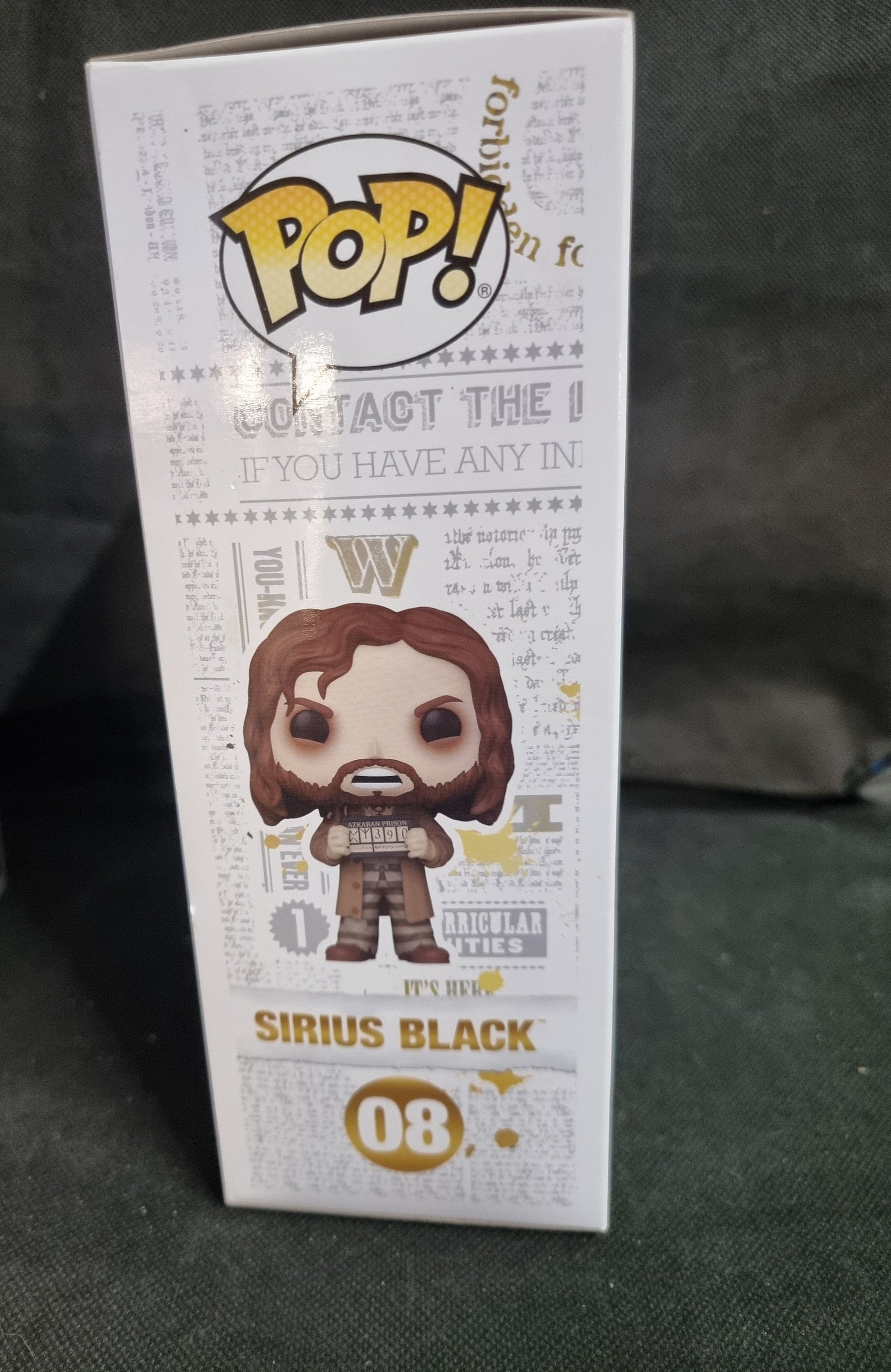 FUNKO POP HARRY POTTER SIRIUS BLACK #08 Captain Comics and Collectables Pty Ltd