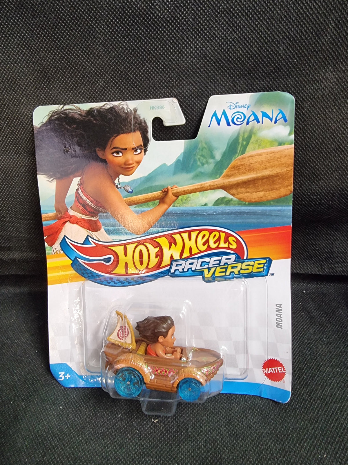 HOTWHEELS RACER VERSE MOANA Captain Comics and Collectables Pty Ltd