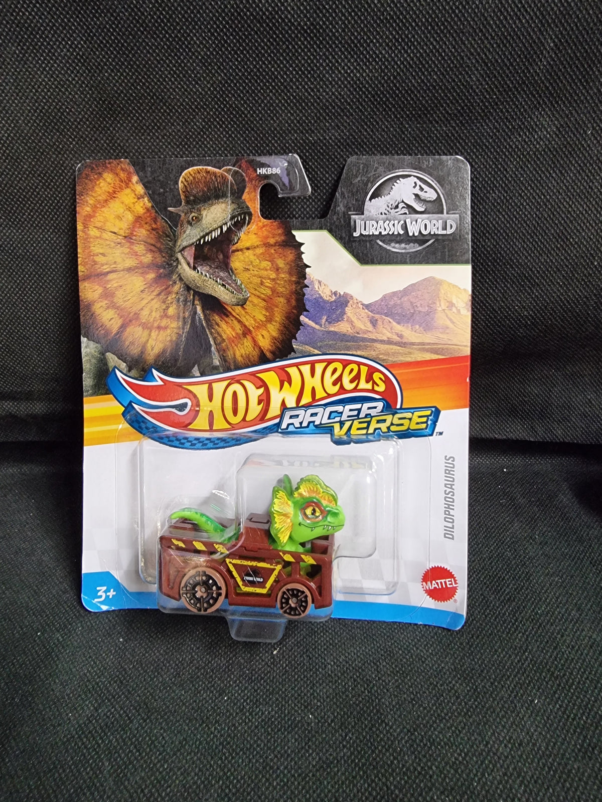 HOTWHEELS RACER VERSE DILOPHOSAURUS