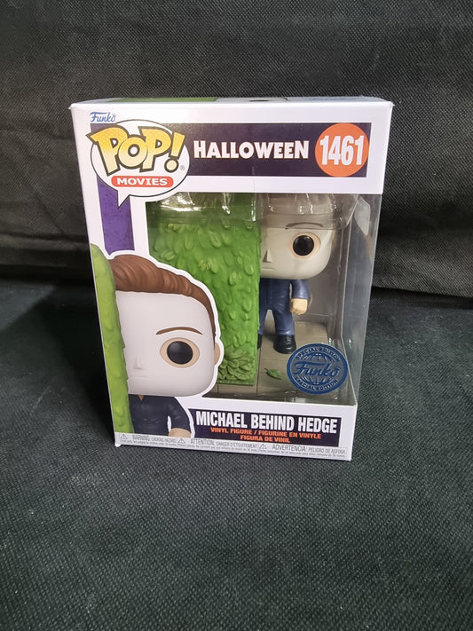 FUNKO POP MOVIES HALLOWEEN MICHAEL BEHIND HEDGE #1461