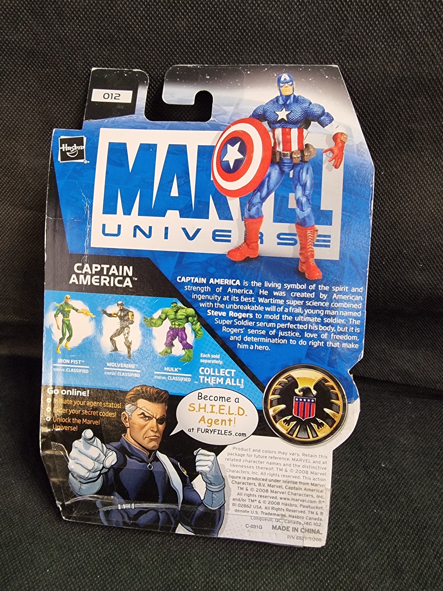 MARVEL CAPTAIN AMERICA ACTION FIGURE