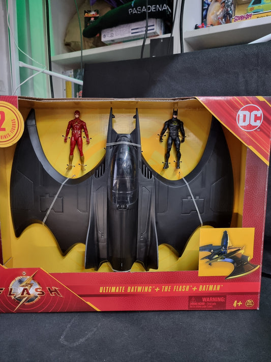 DC FLASH ULTIMATE BATWING, FLASH AND BATMAN