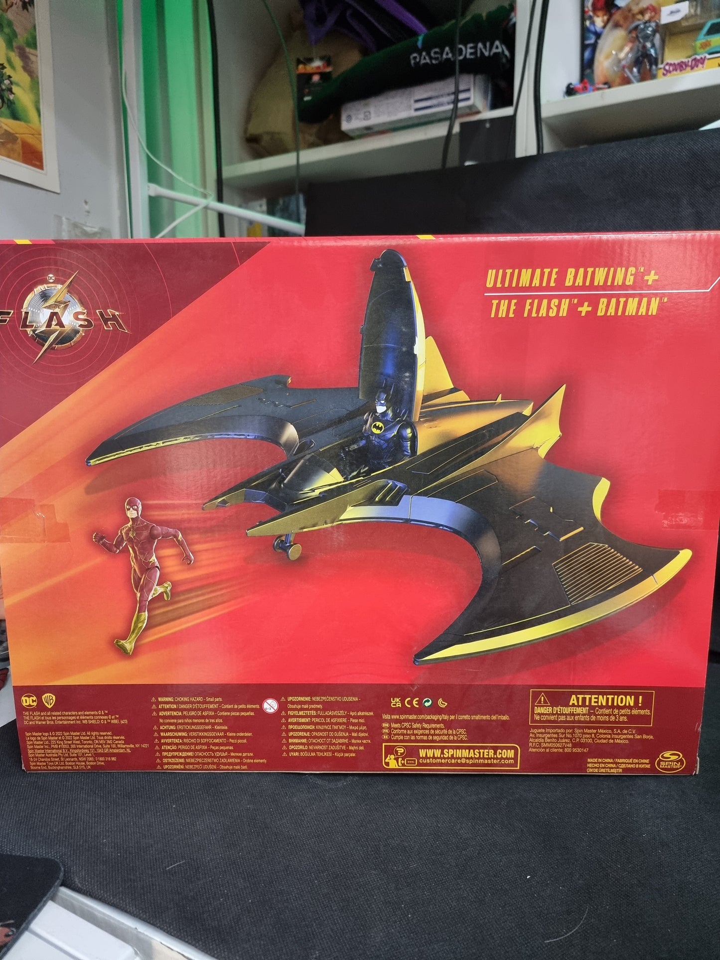 DC FLASH ULTIMATE BATWING, FLASH AND BATMAN