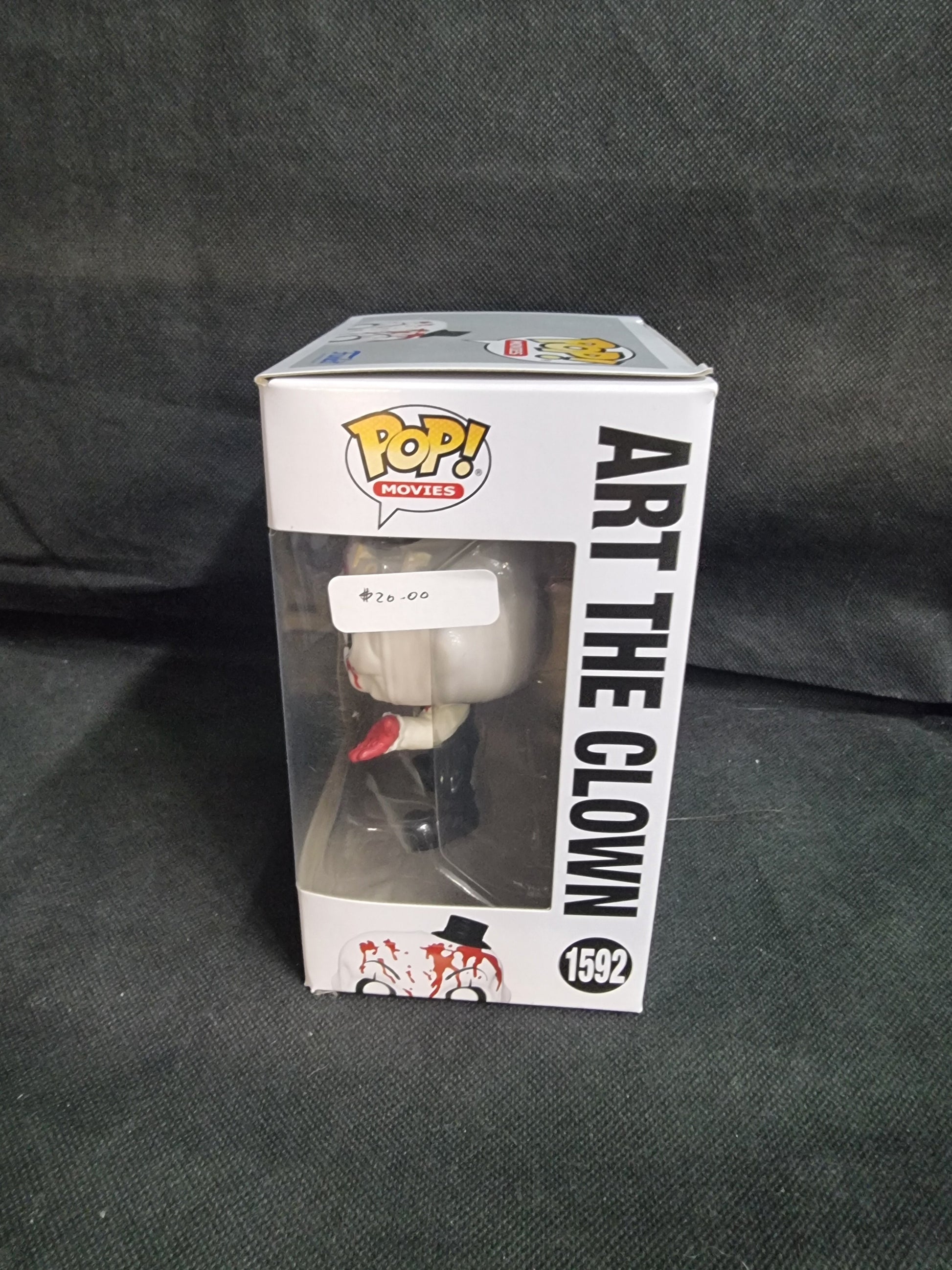 FUNKO POP TERRIFIER ART THE CLOWN #1592 Captain Comics and Collectables Pty Ltd