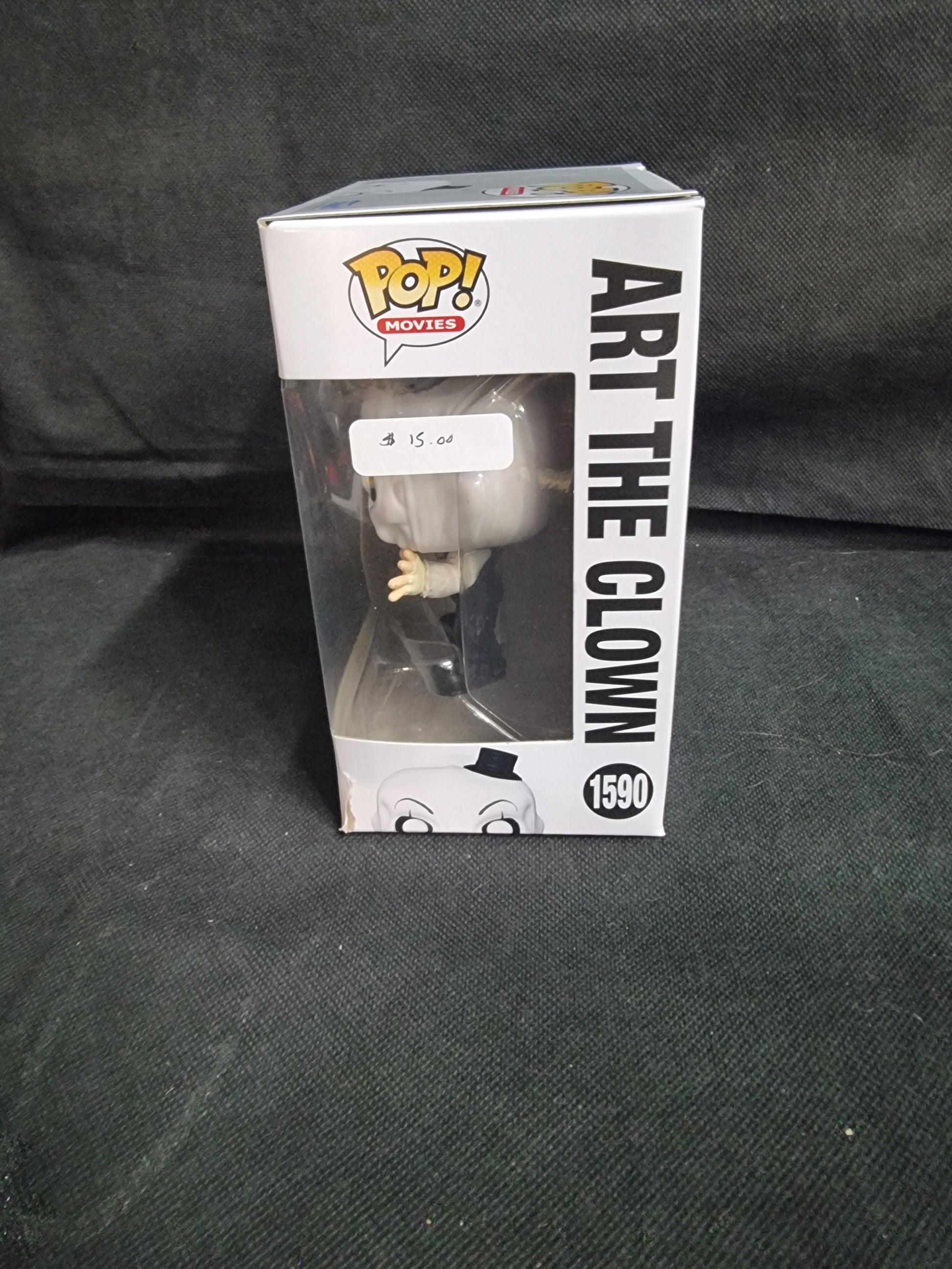 FUNKO POP TERRIFIER ART THE CLOWN #1590 Captain Comics and Collectables Pty Ltd