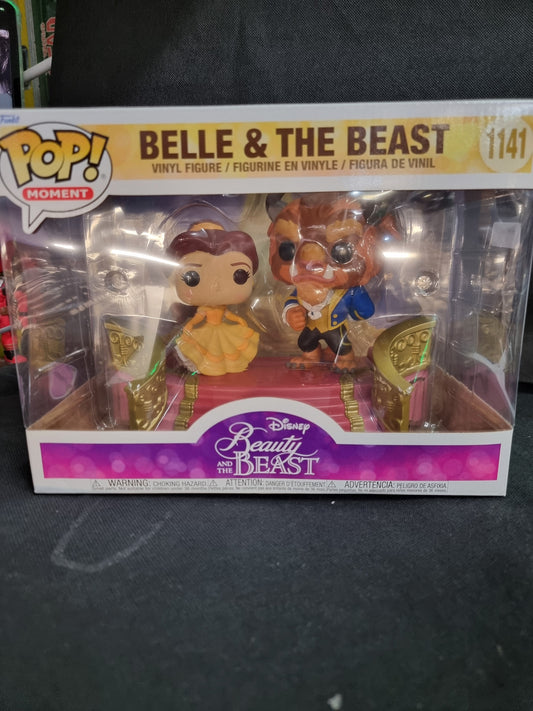 FUNKO POP MOMENTS DISNEY BEAUTY AND THE BEAST - BELL AND THE BEAST #1141 Captain Comics and Collectables Pty Ltd