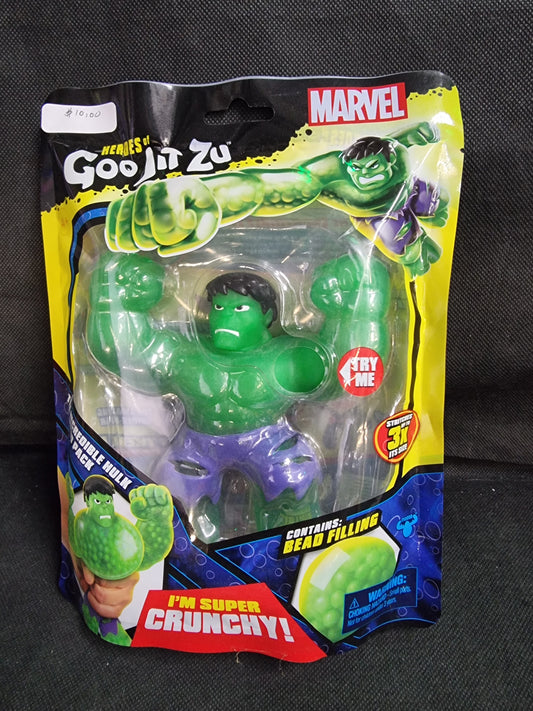 Heroes of Goo Jit Zu Marvel Hero Pack. The Incredible Hulk - Crunchy, 4.5-Inches