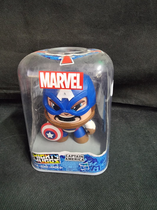 MIghty Muggs Marvel Captain America Changing Face Figure Fat Head Hasbro