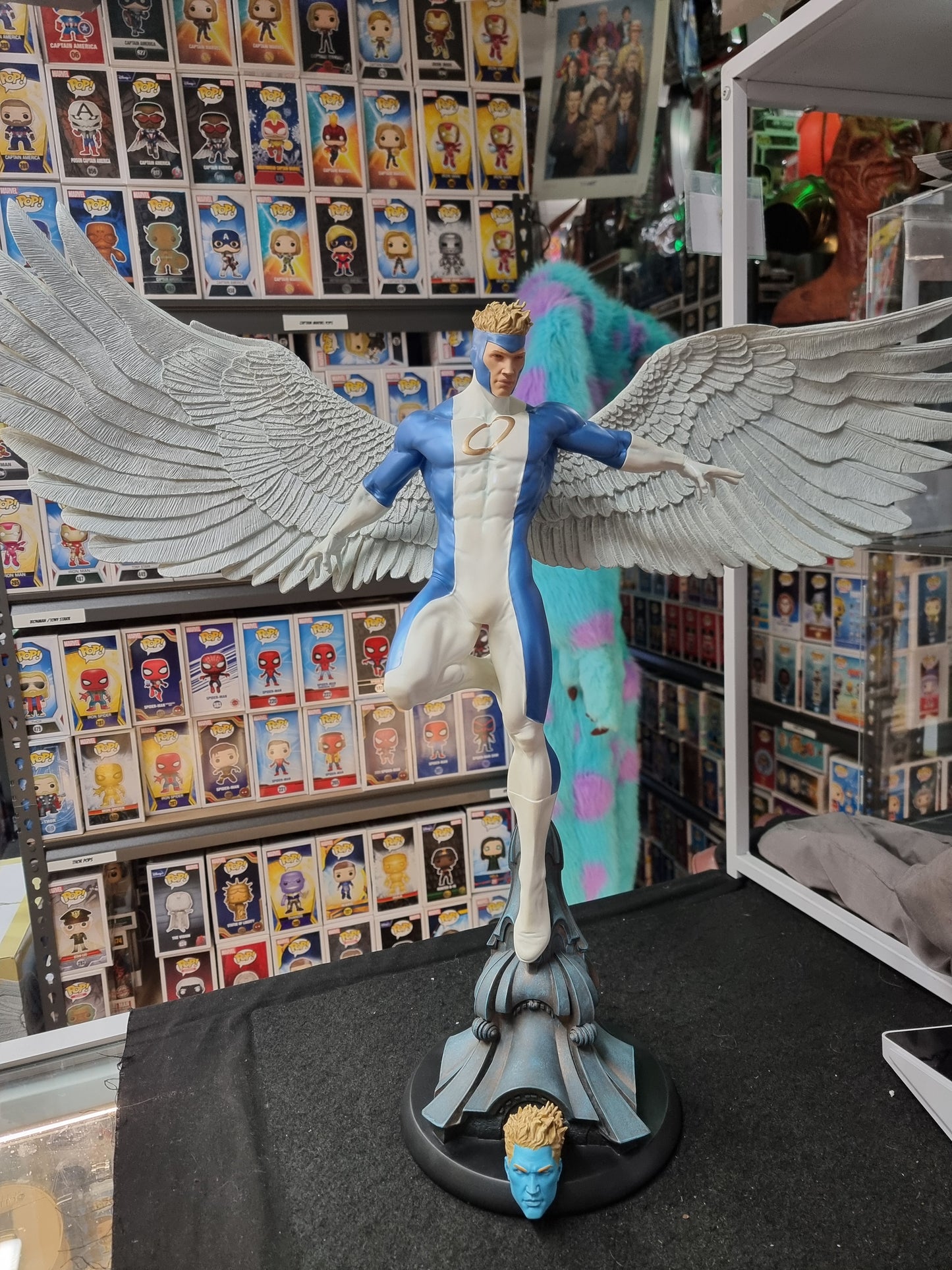 SIDESHOW MARVEL COMIQUETTE STATUE ANGEL (EXCLUSIVE) 055/500