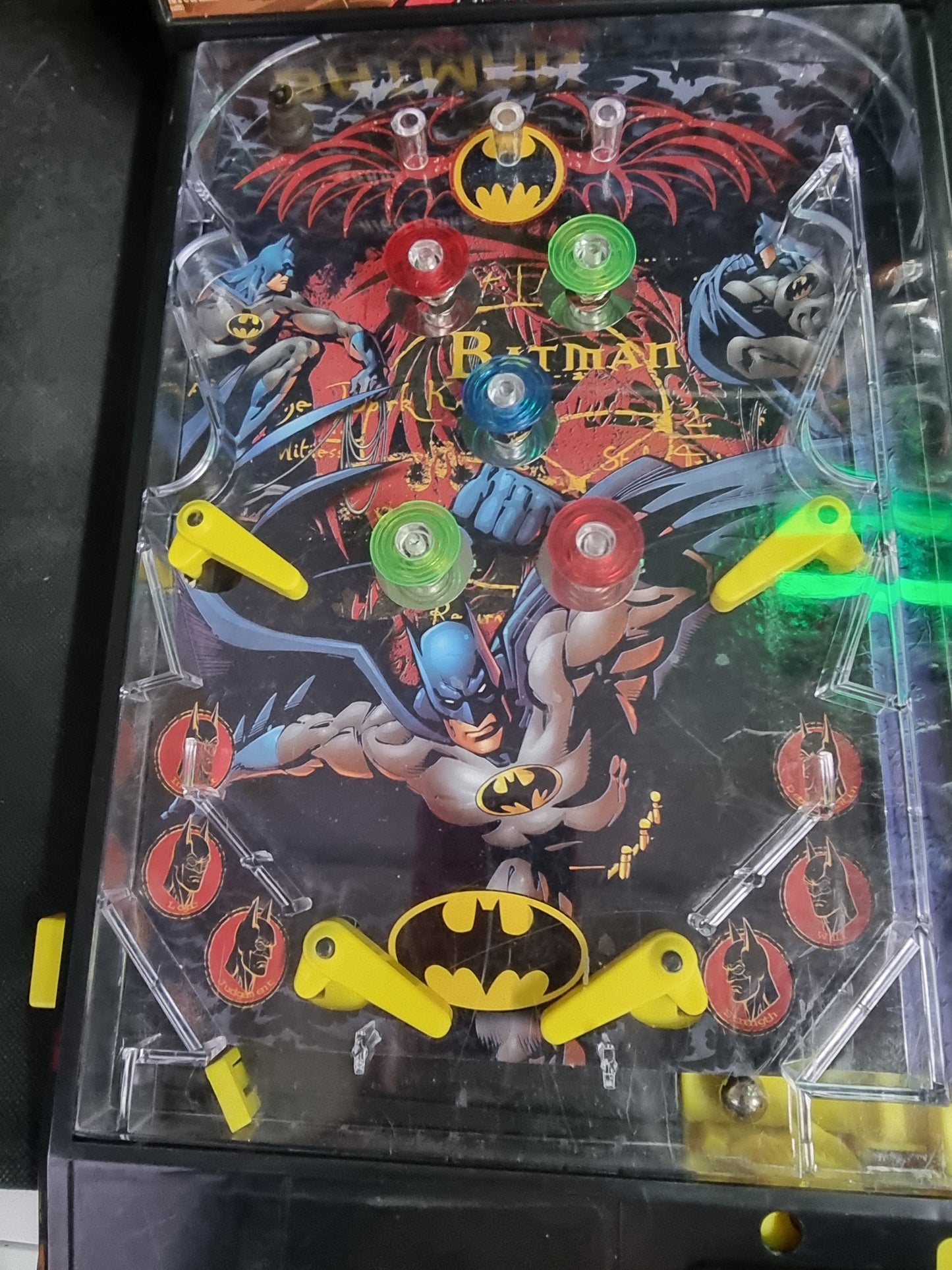 Retro Vintage BATMAN ELECTRONIC PINBALL ( Not Working)
