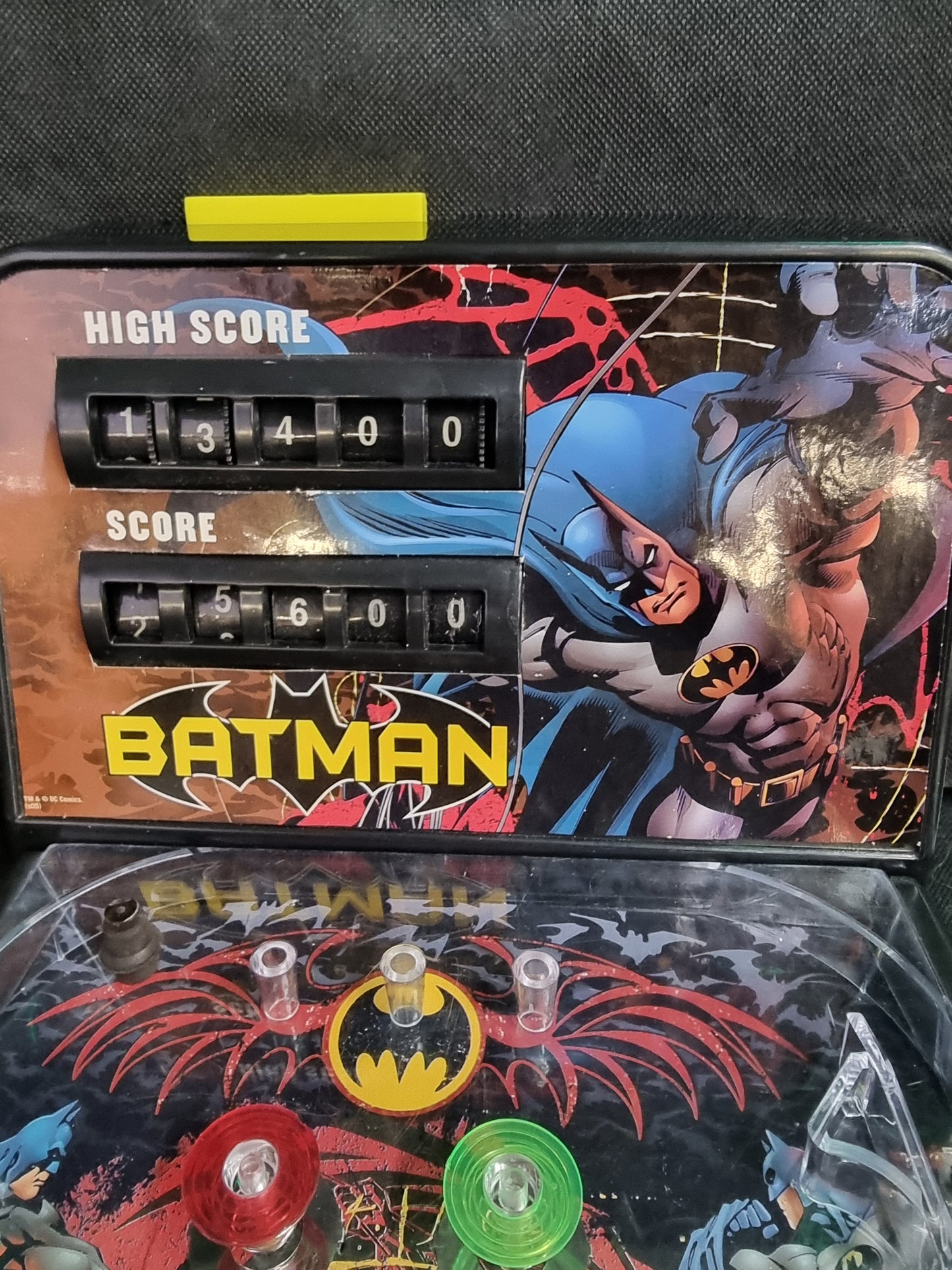 Retro Vintage BATMAN ELECTRONIC PINBALL ( Not Working)