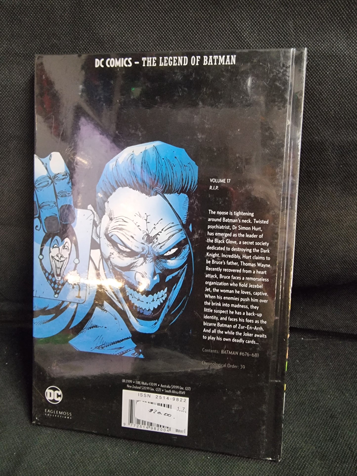DC COMMICS BATMAN R.I.P THE LEGEND OF BATMAN