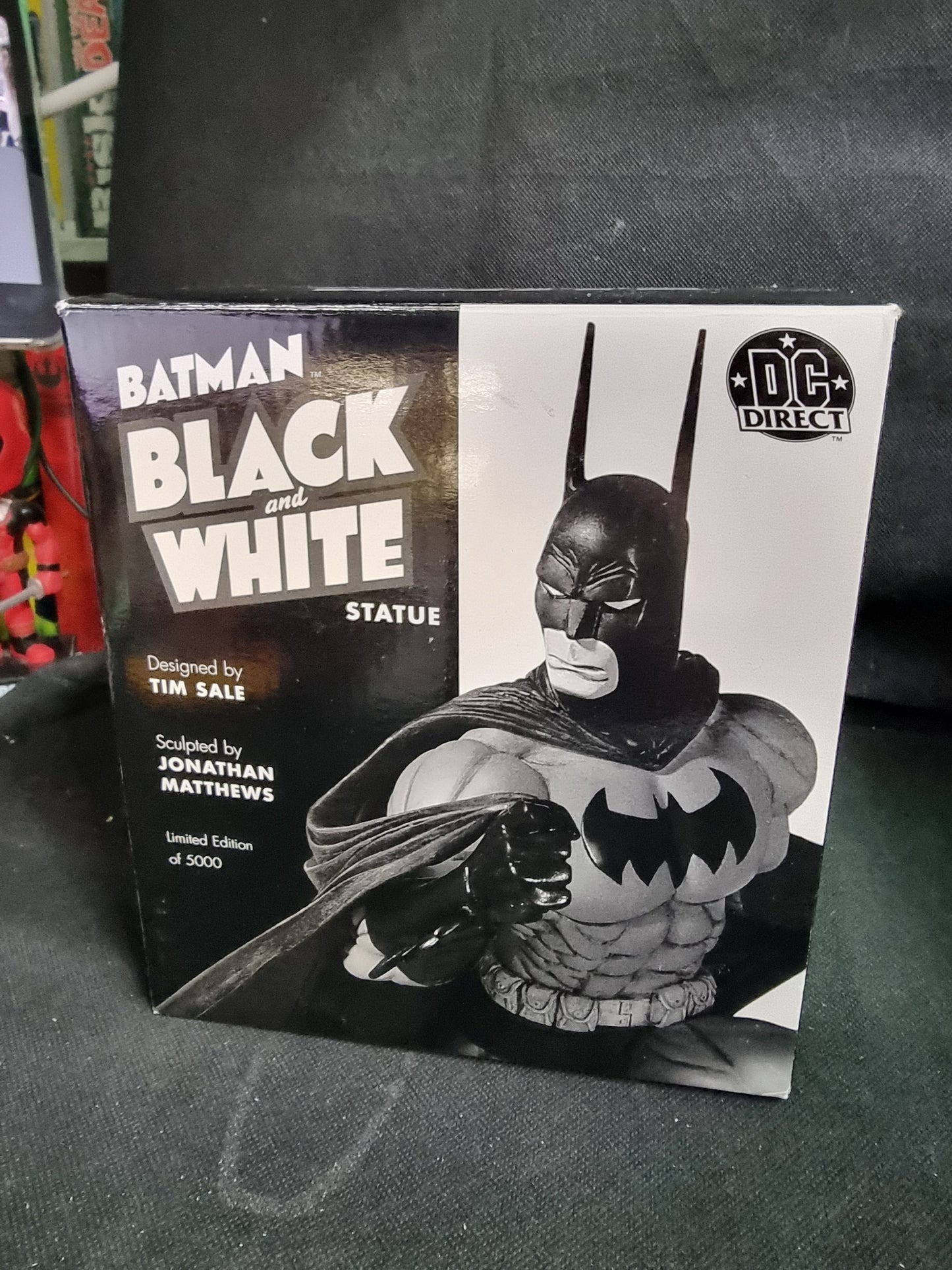 Batman Black and White Tim Mini Statue 2005 DC Comics 1st Release #0510/5000