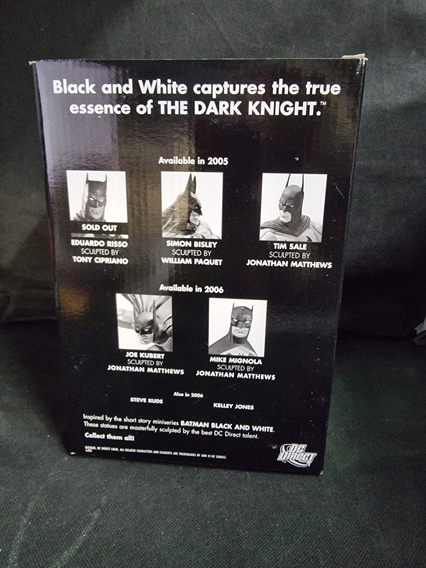 Batman Black and White Brian Bolland Statue 1st First Edition 2005 #4420/6500