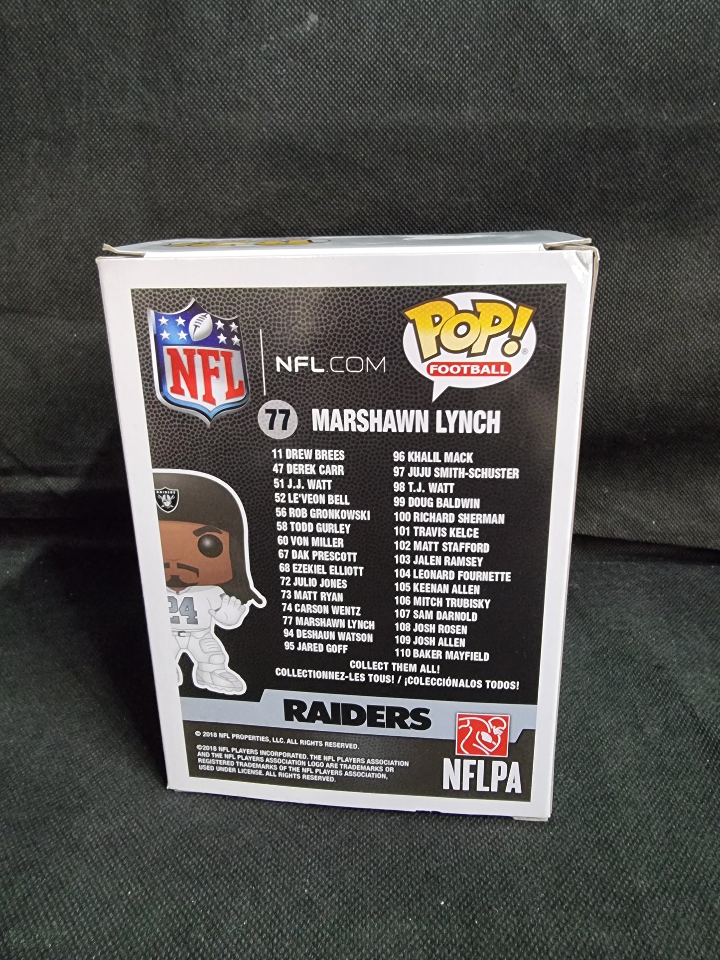 FUNKO RAIDERS MARSHAWN LYNCH NFL #77