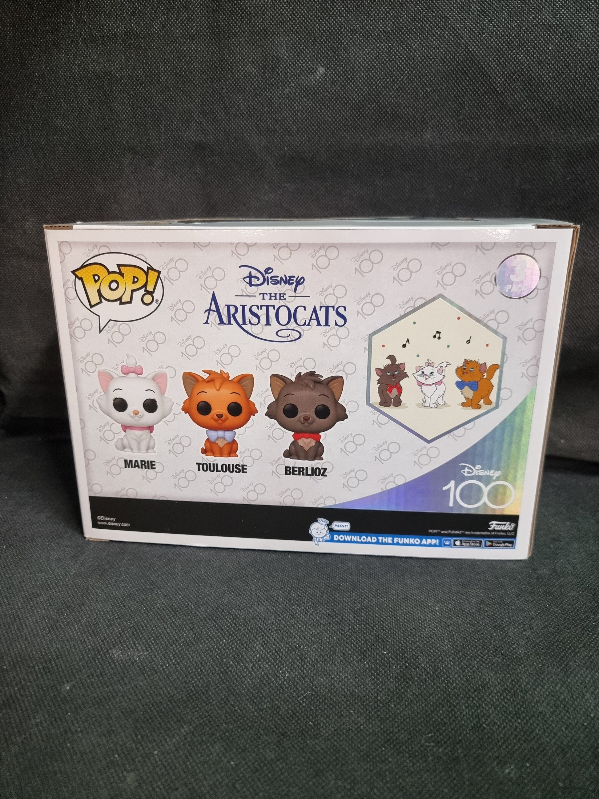 FUNKO DISNEY THE ASISTOCATS 3 PACK Captain Comics and Collectables Pty Ltd