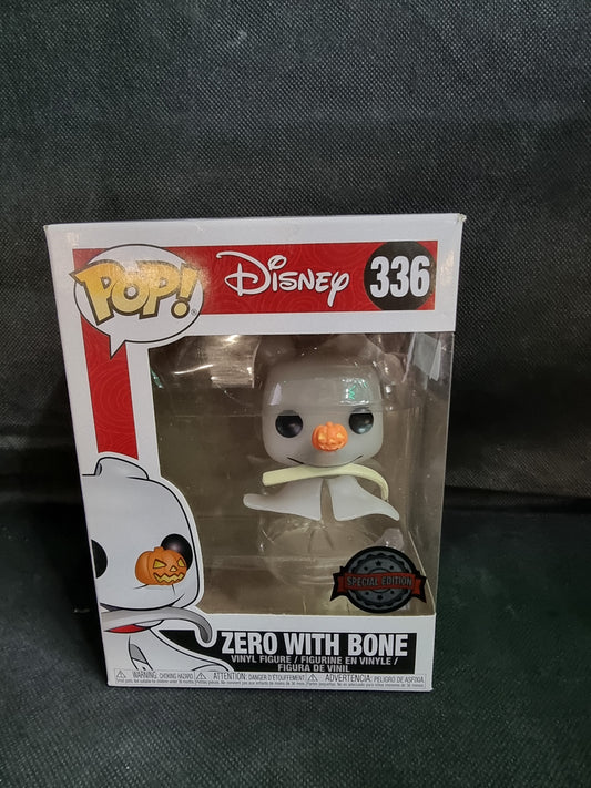FUNKO POP DISNEY ZERO WITH BONE SPECIAL EDITION #336
