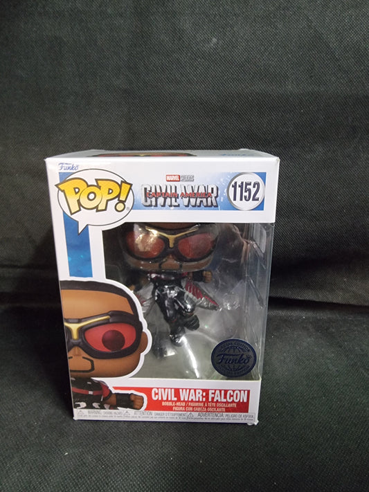 FUNKO POP MARVEL CAPTAIN AMERICA CIVIL WAR: FALCON # 1152