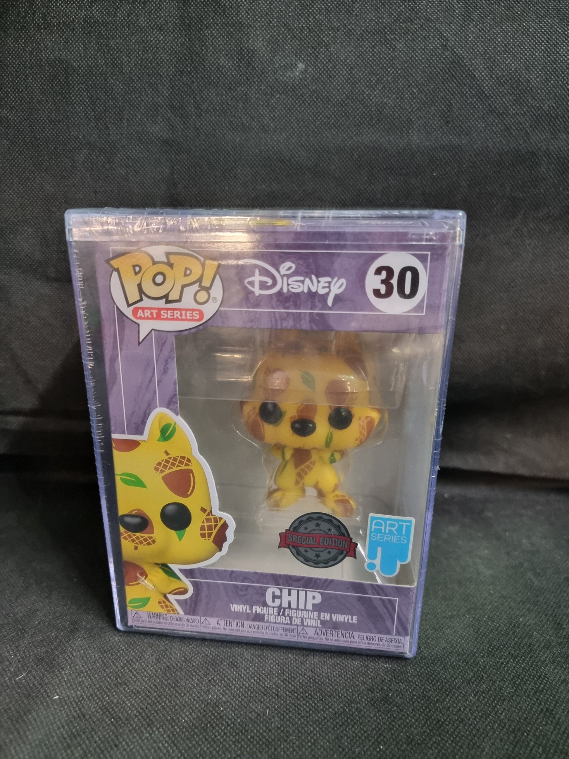 FUNKO POP DISNEY ART SERIES SPECIAL EDITION CHIP #30 Captain Comics and Collectables Pty Ltd