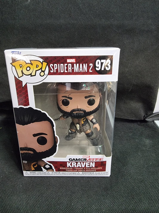 FUNKO POP MARVEL SPIDER-MAN 2 KRAVEN # 973