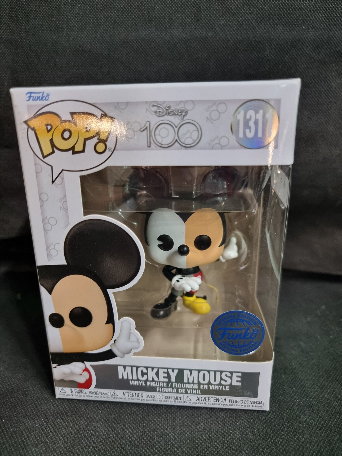 FUNKO POP DISNEY 100 MICKEY MOUSE SPECIAL EDITION #1311 Captain Comics and Collectables Pty Ltd