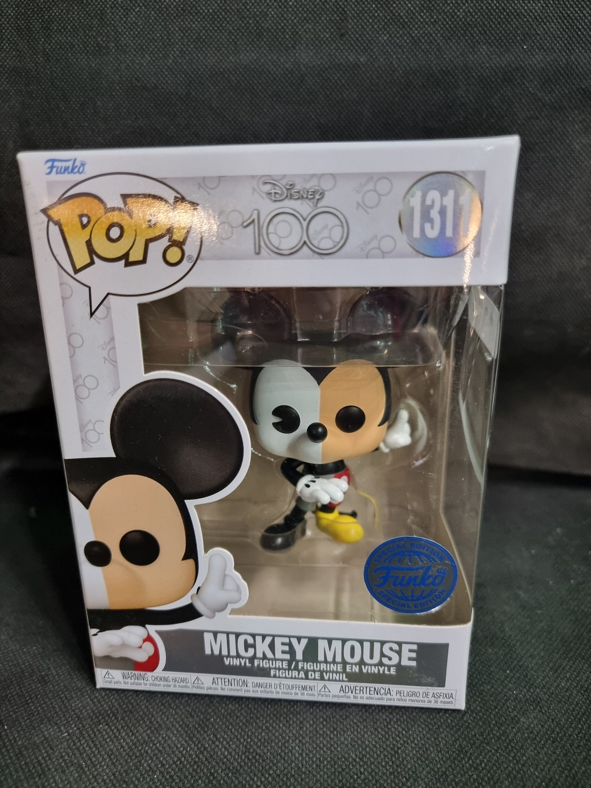 FUNKO POP DISNEY 100 MICKEY MOUSE SPECIAL EDITION #1311 Captain Comics and Collectables Pty Ltd