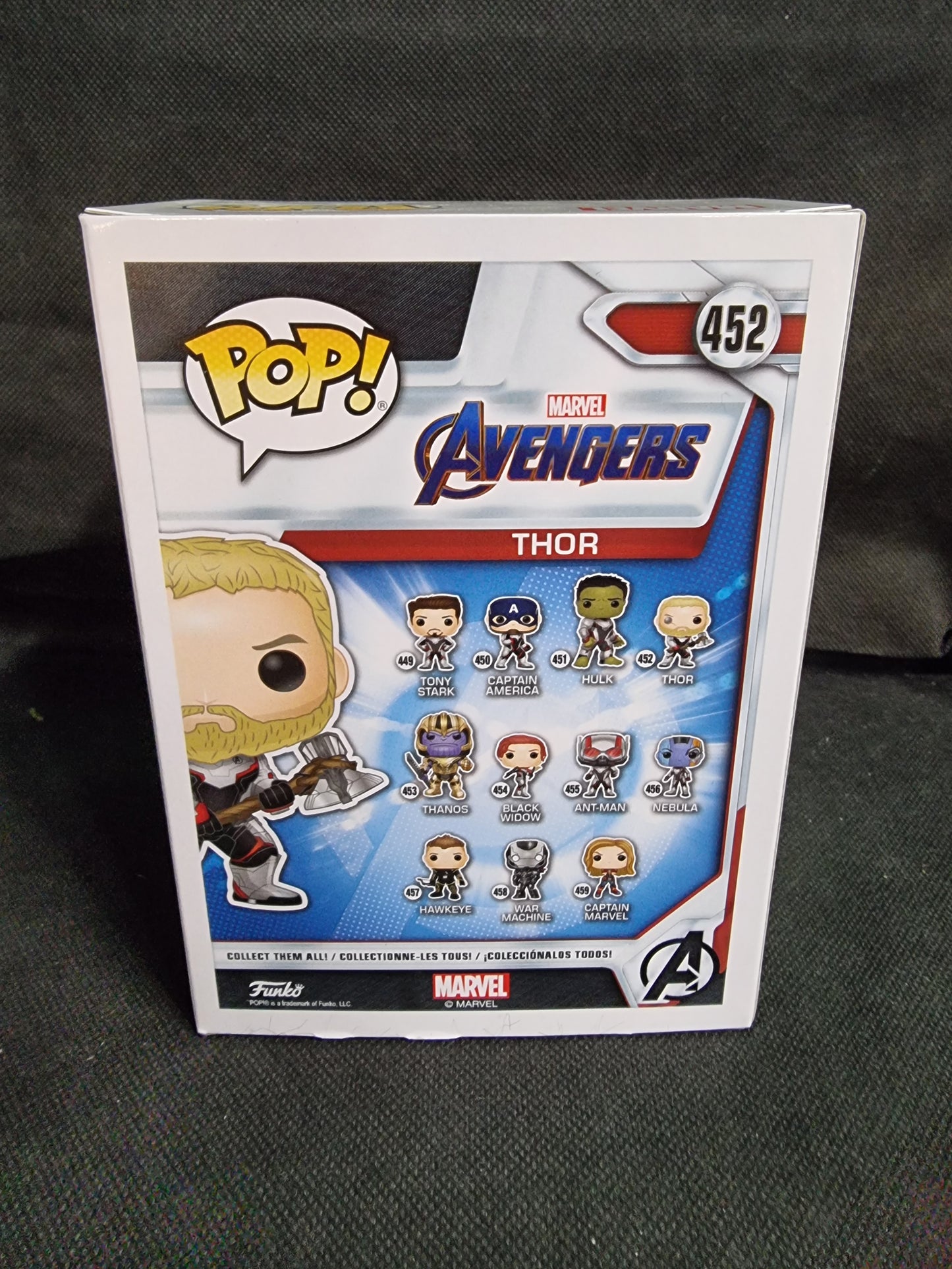 FUNKO POP MARVEL AVENGERS THOR #452