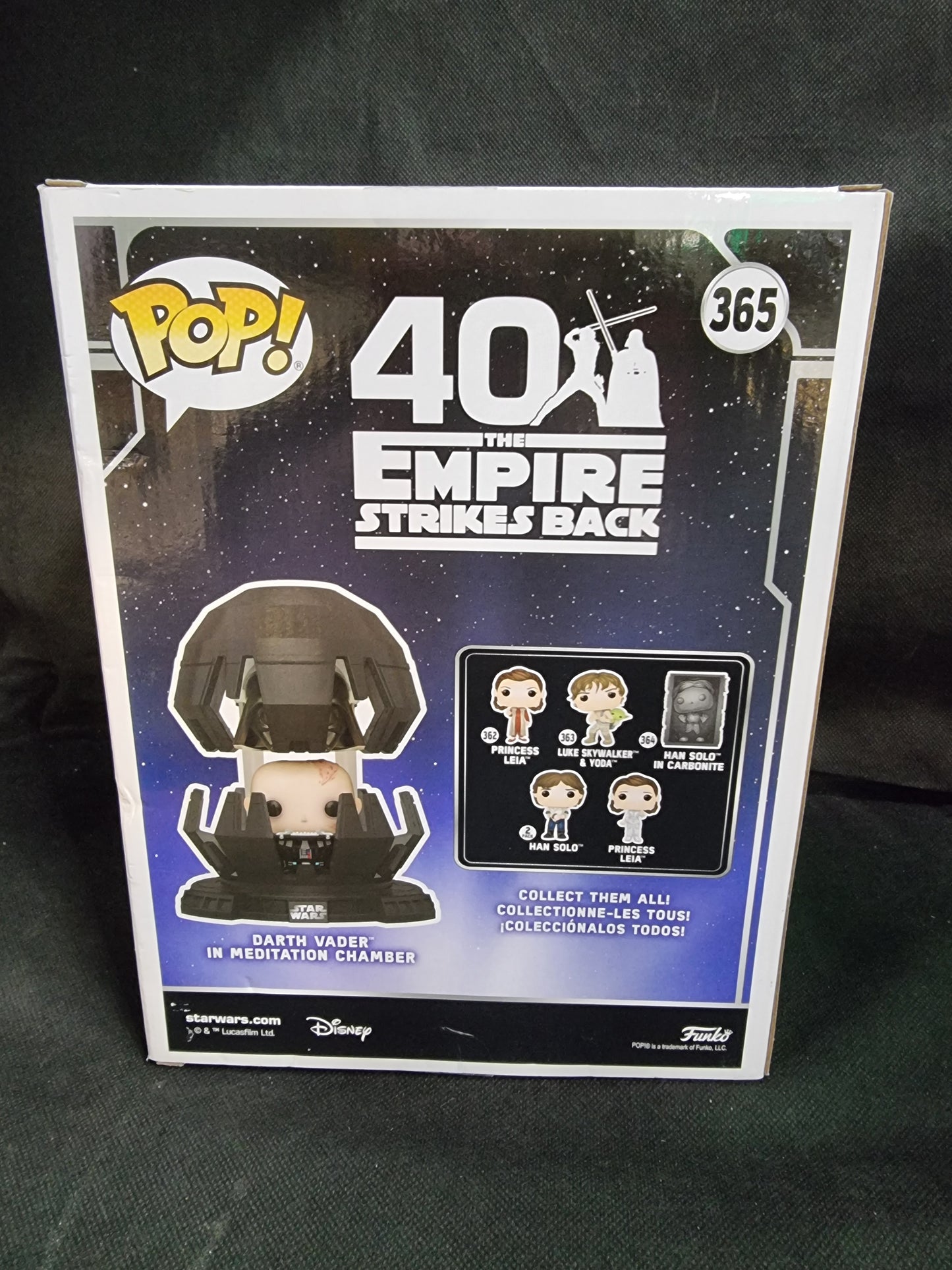 FUNKO POP STAR WARS DARTH VADER IN MEDITATION CHAMBER #365